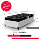 Ver imagem 4 de Colchão Solteiro Aloa 88 Espuma D20 - Tampo Preto 12cm