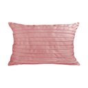 Ver imagem 1 de Capa para Almofada Drapeada Line em Veludo Retangular 60x40 Rose