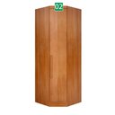 Ver imagem 5 de Guarda-roupa Em Mdf Com 9 Portas E 6 Gavetas Cumaru
