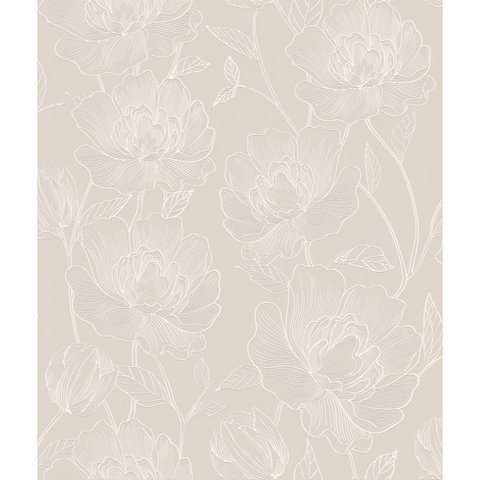 Papel De Parede Bobinex Atemporal -3802 Floral