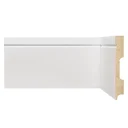 Ver imagem 1 de Rodapé de Mdf 12cm X 15mm X 2,40m com Friso Moldufama 1203