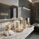 Ver imagem 2 de Jogo para Banheiro Lavabo Versace 5 Peças