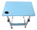 Ver imagem 1 de Mesa Mesinha Lateral Cama Multiuso Notebook Café Porta Copo:azul