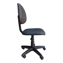 Ver imagem 2 de Cadeira de Escritório Executiva, Base Giratória, Tecido Courvim Cor Grafite