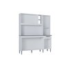 Armário Cozinha Completa Bárbara 6 Portas 1 Gaveta Mdp/mdf Poquema Móveis - 3