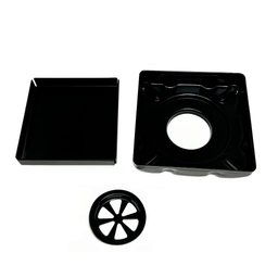 Ralo Inox Square Tampa Oculta Invisivel 10x10 - Metal - 5 Ralo Inox Square Tampa Oculta Invisivel 10x10 - Metal - 5