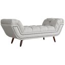 Ver imagem 5 de Recamier Sofá Divã Namoradeira Sienna 140 Cm Casal Linho