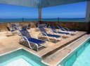 Ver imagem 2 de Kit 2 Cadeiras Espreguiçadeiras Piscina Jardim Aluminio Tela azul Marinho