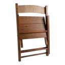 Ver imagem 3 de Cadeira Dobrável em Madeira com Assento Multilaminado e Encosto Anatômico Preebel Castanho