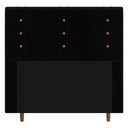 Ver imagem 1 de Cabeceira Cama Box Casal Roma 140cm Corano Preto