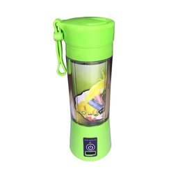Mini Liquidificador Portátil Mixer Shake Recarregável Verde - 1