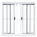 Ver imagem 2 de Janela de Correr Alumínio Branco 04f com Grade Classic