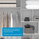 Ver imagem 6 de Guarda-roupa Casal Athena 2 Portas 3 Gavetas 100% Mdf Branco - Acp Móveis