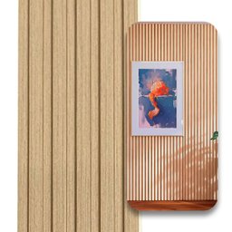 Painel Ripado Wpc Interno Low Cor: Frejó Liso 1,45m X 15cm (0,21m²) Woopo - 8