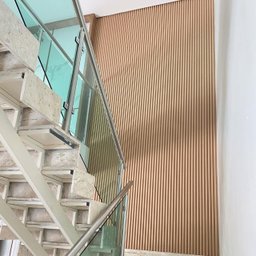 Painel Ripado Wpc Interno Low Cor: Frejó Liso 1,45m X 15cm (0,21m²) Woopo - 7