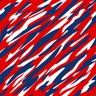 Papel de Parede vermelho, branco e azul patriótico abstrato diagonal estilo camo repetindo ilustraçã - 1
