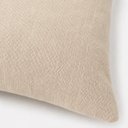 Ver imagem 3 de Kit 2 Capa Almofada Linho Macio Luxo 45x45 Decorativa Ziper:Bege