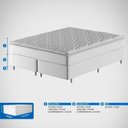 Ver imagem 5 de Conjunto Box King Mola Ensacada Probel Turim (193x203x54cm)