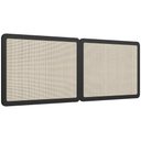 Ver imagem 2 de Cabeceira Cama Box Casal Queen Painel com Telinha 160cm Moss A03 Nero