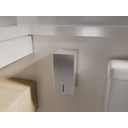 Ver imagem 5 de Dispenser de Papel Higiênico Cai-Cai Pro em Aço Inox Escovado