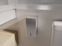 Ver imagem 5 de Dispenser de Papel Higiênico Cai-Cai Pro em Aço Inox Escovado