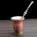 Ver imagem 3 de Conjunto Kit Cuia e Bomba para Chimarrão Mate Terere Porongo Bota