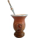 Ver imagem 1 de Conjunto Kit Cuia e Bomba para Chimarrão Mate Terere Porongo Bota
