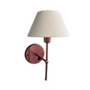 Ver imagem 5 de Kit 2 Arandelas de Parede Clássica com Interruptor e Cúpula Preta Ref 16 Decoração Casa Sala Quarto