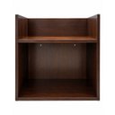 Ver imagem 6 de Mesa de Cabeceira Vivian Amêndoa Suspensa MDF Criado Movel