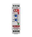 Ver imagem 1 de Relé Temporizador Multifunção Tev-e-10H 0,3 Segundo a 10 Horas 24VCA/Vcc ou 220VCA Trilho Din Modelo