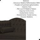 Ver imagem 2 de Divã Recamier Larissa Corino 150cm Lado Direito + Brinde