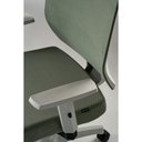 Ver imagem 4 de Cadeira Giratória Roal New Opus Monocromática Verde Oliva 120kg com Braços Reguláveis e