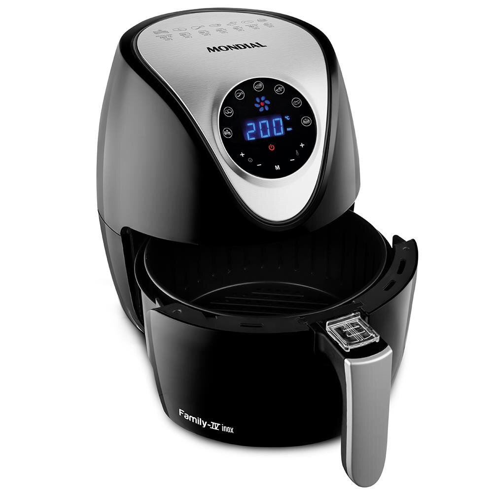 Fritadeira Sem Óleo Air Fryer Mondial Family Digital Touch AF30DI 3,5