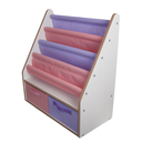 Ver imagem 2 de Porta Livros Infantil com 2 Gavetas Organizadoras Rosa