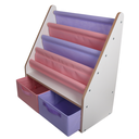 Ver imagem 4 de Porta Livros Infantil com 2 Gavetas Organizadoras Rosa