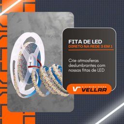 Fita de Led 10m Direta na Tomada 192 Leds/m Ip44 3 em 1 - Iluminação Prática - 2