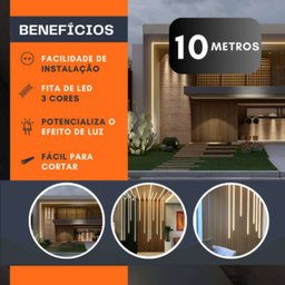 Fita de Led 10m Direta na Tomada 192 Leds/m Ip44 3 em 1 - Iluminação Prática - 4
