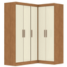 Guarda Roupas Modulado de Canto Madrid com 5 Portas Maxel - 1