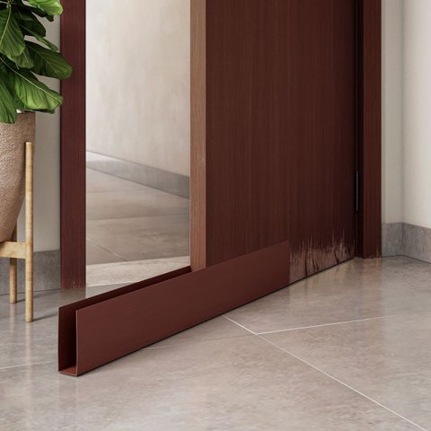 Protetor Saia de Porta Facilit:80/mogno Escuro