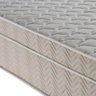 Cama Box com Baú Casal Branco + Colchão de Molas Ensacadas - Ortobom - Airtech Springpocket - 138x18 - 5