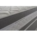 Ver imagem 7 de Conjunto Cama Box Solteirão c/ Molas Ensacadas Alpine Cinza 96x203x65 