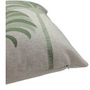 Ver imagem 3 de Capa de Almofada Linho Coqueiros Verde Decorativa 45x45