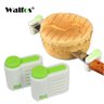Cortador de Pão de Plástico 5 Camadas Walfos, Cortador 5 Alavancas para Cortar Pão, 2 Peças - 2