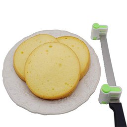 Cortador de Pão de Plástico 5 Camadas Walfos, Cortador 5 Alavancas para Cortar Pão, 2 Peças - 4