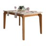 Mesa de Jantar Dália 140cm Carvalho Europeu Creme Tana Decor - 1