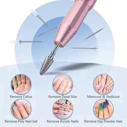 Kit 5 Brocas Tungstênio Profissional Unhas Gel Acrigel Fibra - 6