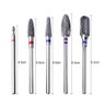 Kit 5 Brocas Tungstênio Profissional Unhas Gel Acrigel Fibra - 5