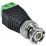 Pacote com 10 Conector Plug Bnc Macho com Borne - 6