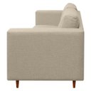 Ver imagem 6 de Sofá Fixo Living Lisboa 2 Lugares 140cm D28 Linho - Sofa Store:linho Bege