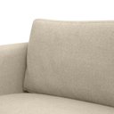 Ver imagem 5 de Sofá Fixo Living Lisboa 2 Lugares 140cm D28 Linho - Sofa Store:linho Bege